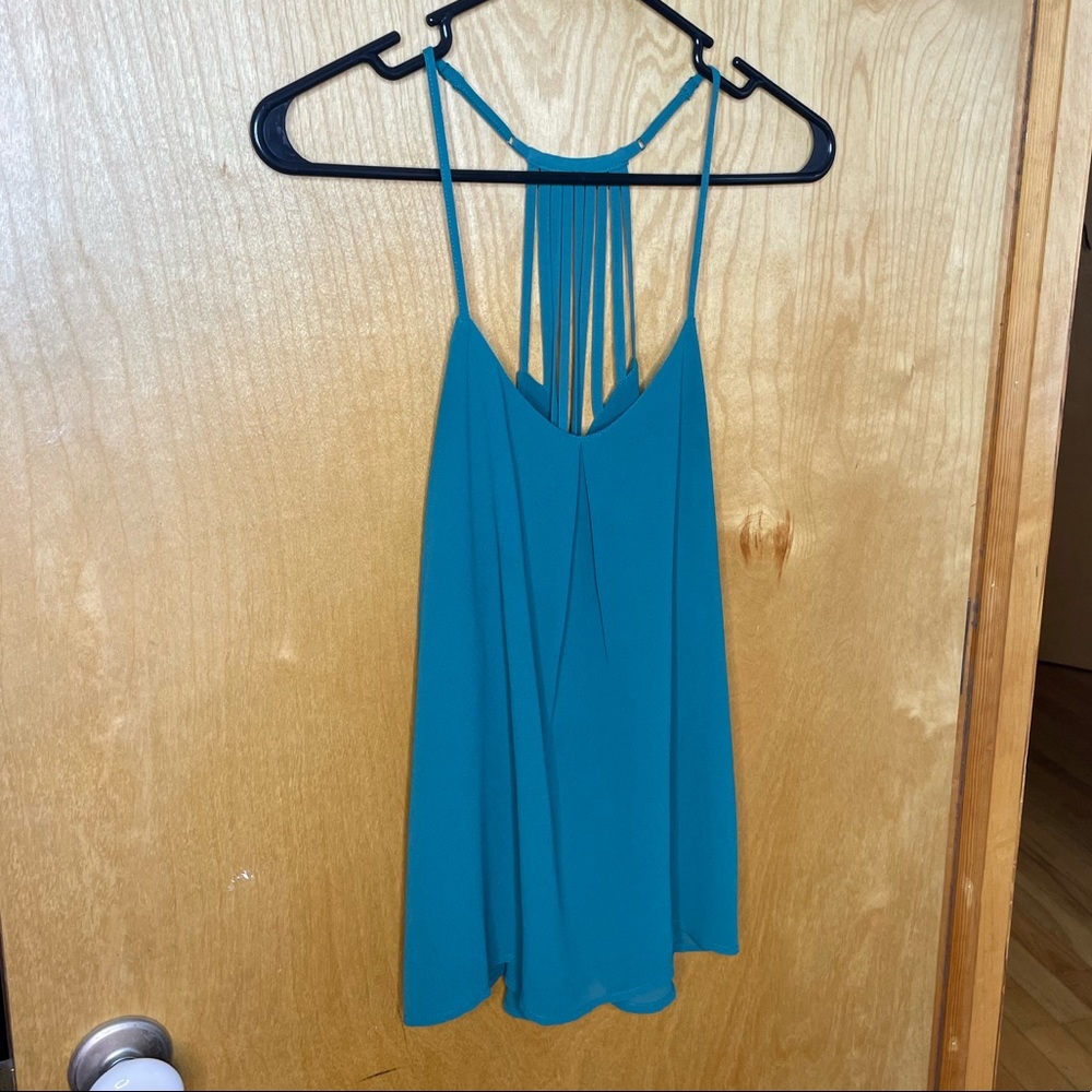 Green camisole